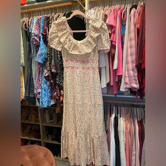 LoveShackFancy Stassie Maxi Dress - Picture 7 of 8